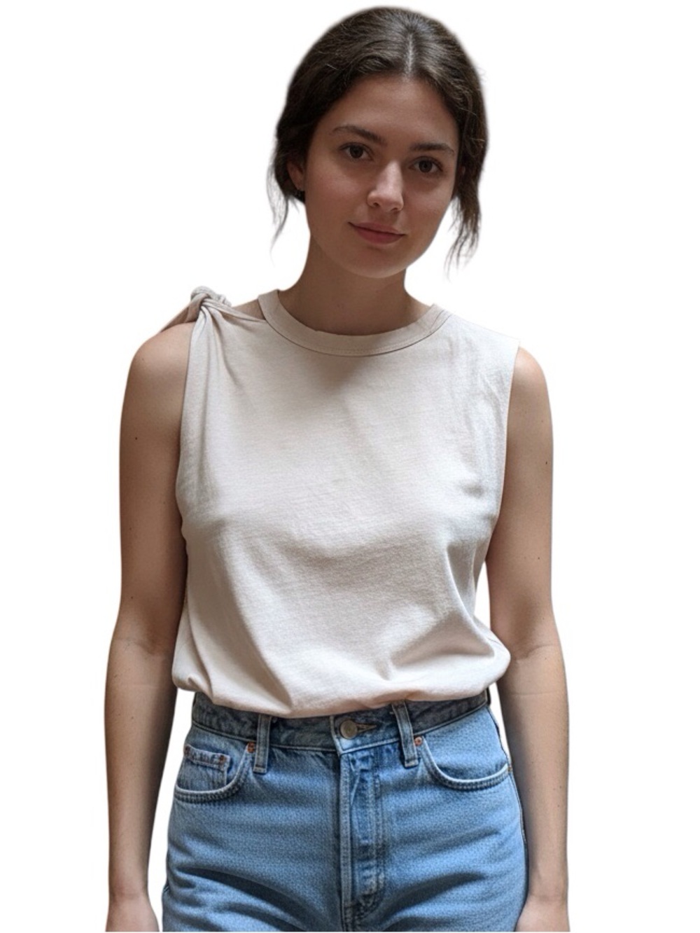 n:Philanthropy Addy Tank Top Women Color Sand Size S